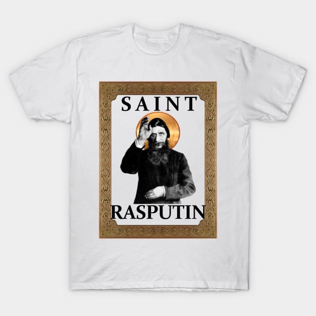 Saint Rasputin T-Shirt by asimplefool